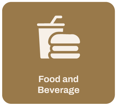 food and beverage Hover